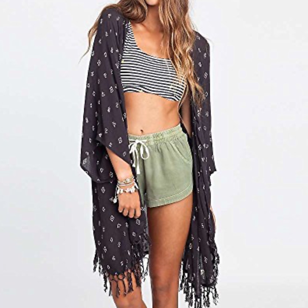 Billabong Fringe Open Cardigan